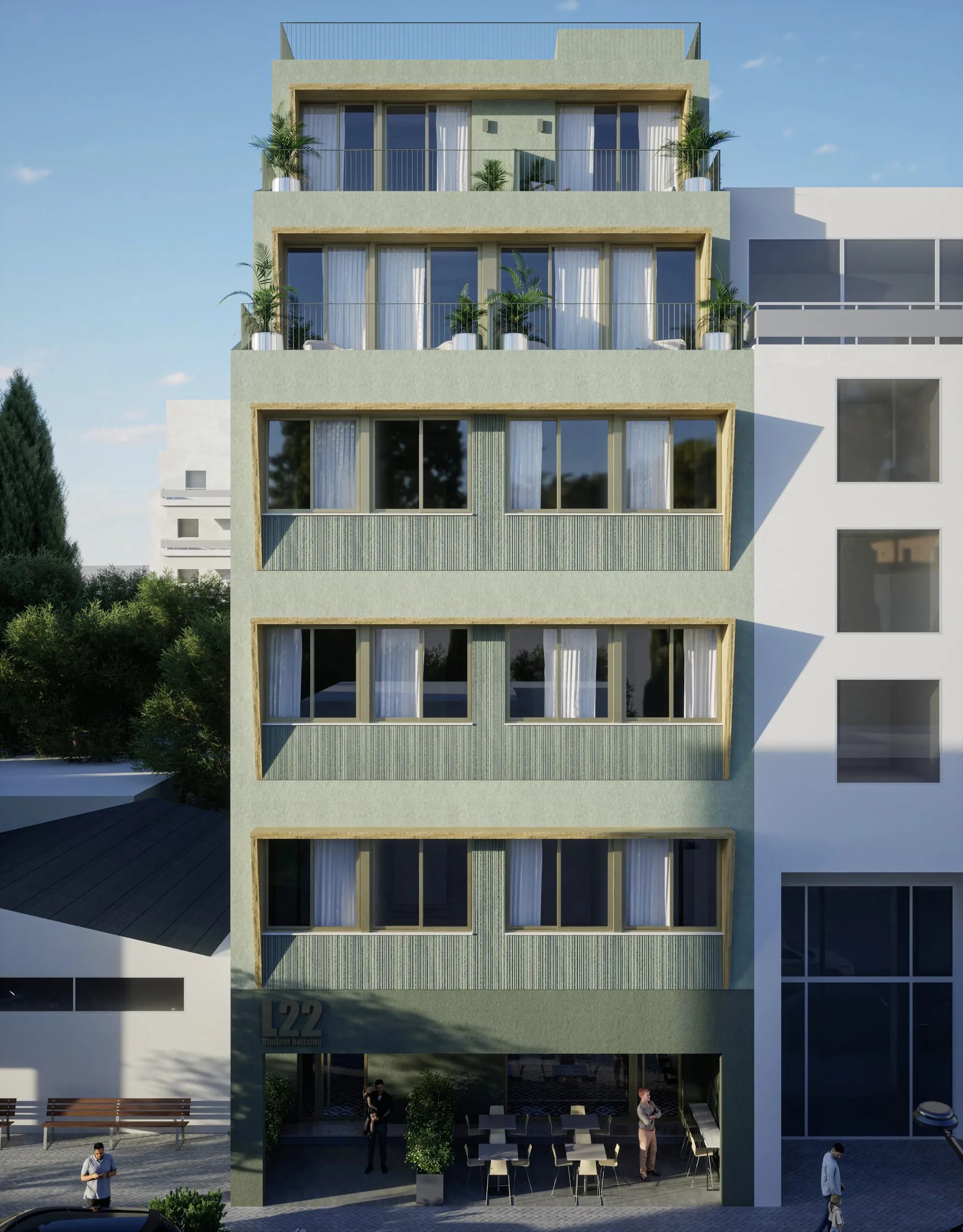 L22 Student Housing, External Renders, L22 External render (13)