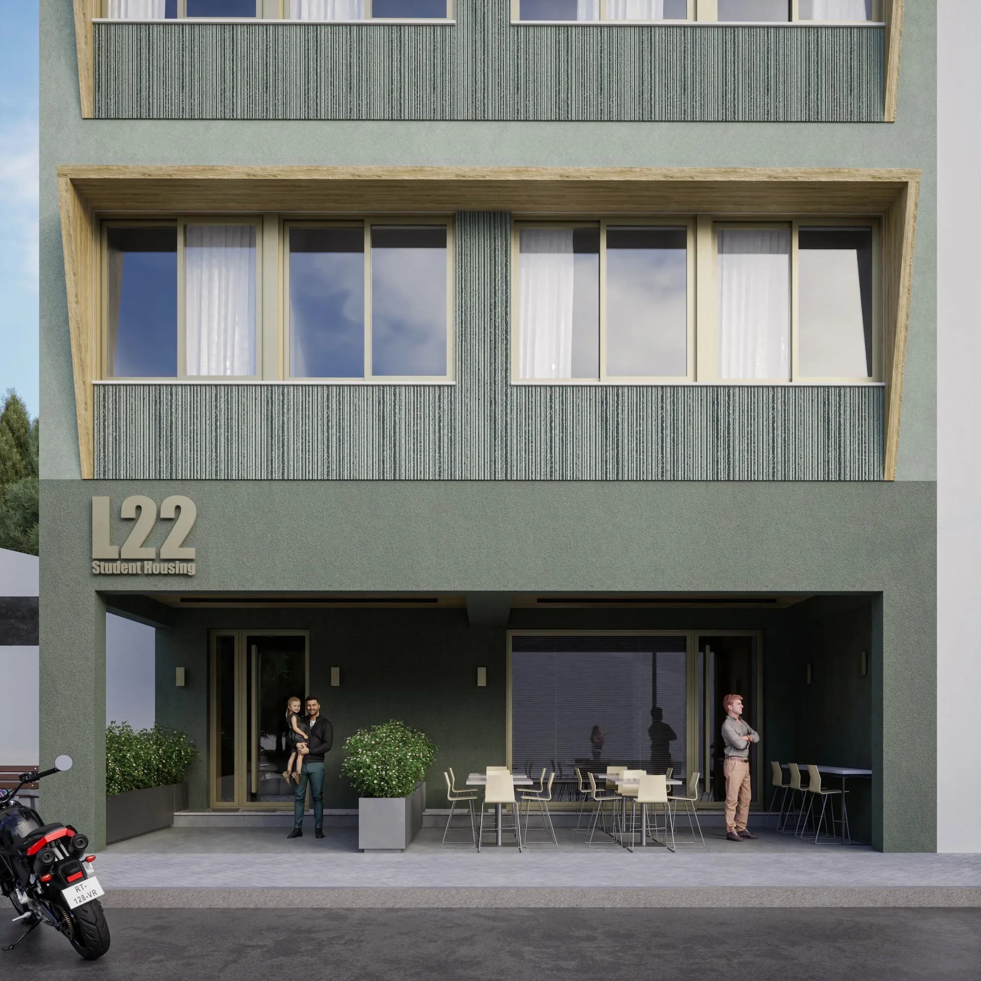 L22 Student Housing, External Renders, L22 External render (17)