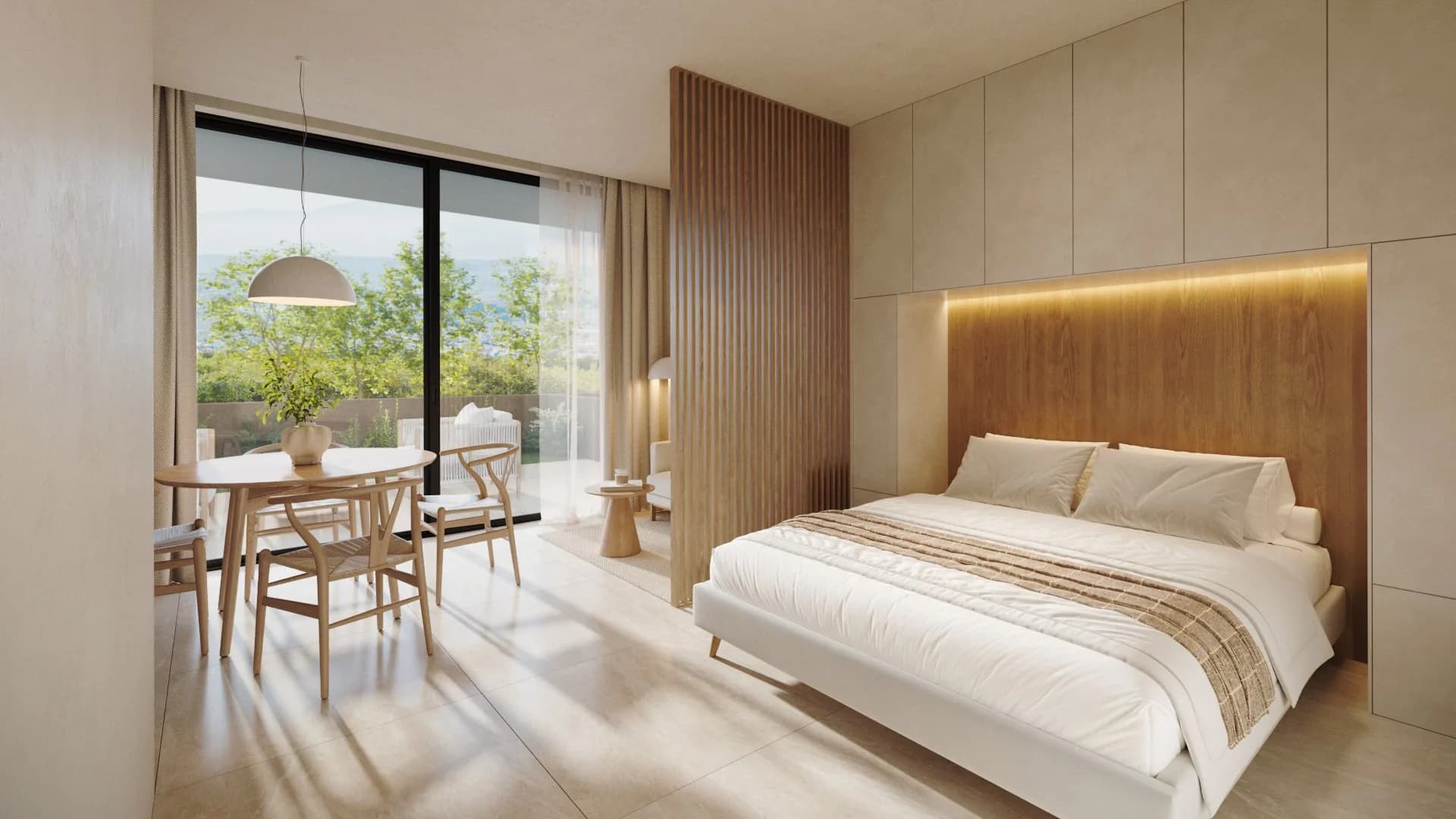The River, Studio apartment, second view